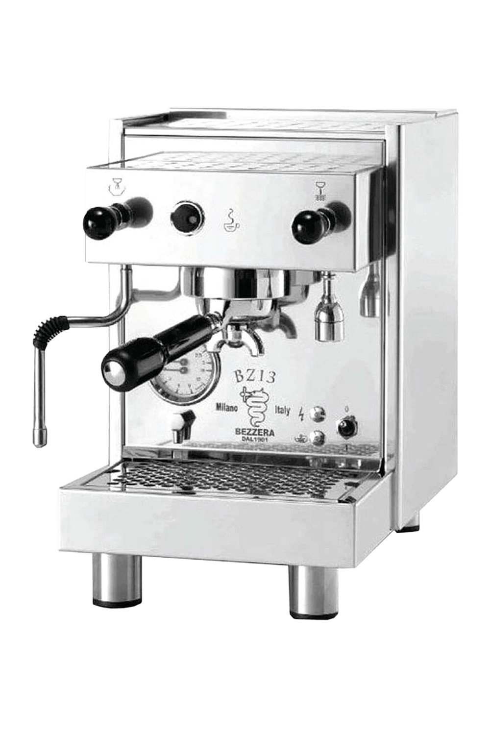 Bezzera BZ19SPM1IL2 (BZ09) Semi Professional Espresso Coffee Machine - 110V in Silver