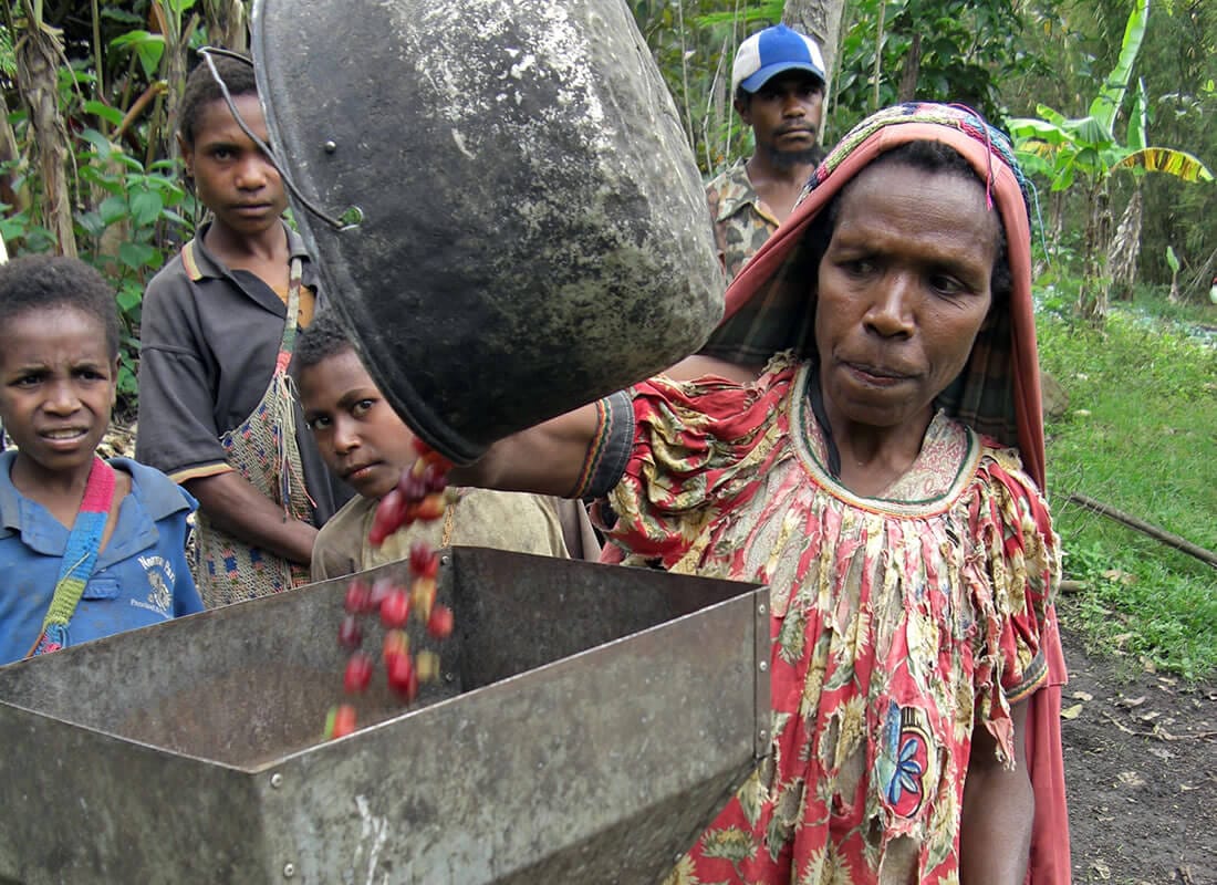 PAPUA NEW GUINEA SIGRI PLANTATION