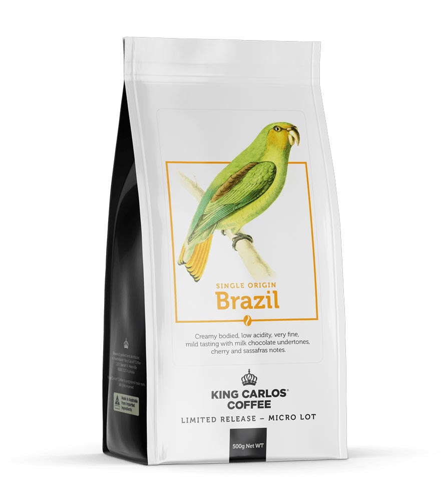 Brazil Samba Reserve coffee beans – King Carlos Coffee