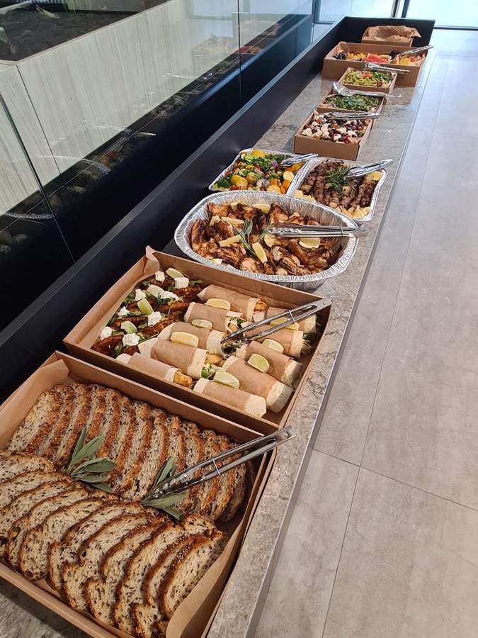 King Carlos catering spread