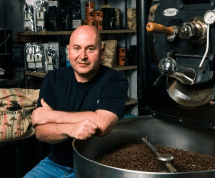 Carlos Zeidan, founder of King Carlos Coffee