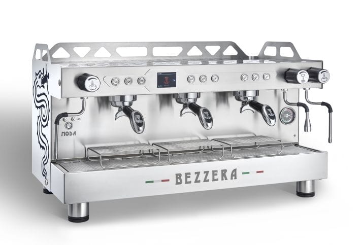 King Carlos Coffee MODA PID Bezzera MODA PID Display Espresso Machine | King Carlos