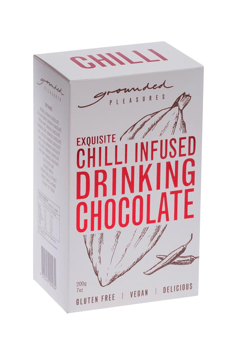 buy cafe products grounded pleasures drinking chocolate chilli infused drinking chocolate