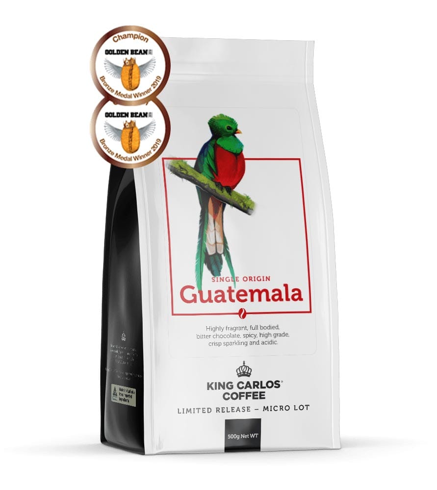 King Carlos Coffee GUATEMALA, SINGLE ORIGIN COFFEE Guatemala Coffee | Double Bronze 2019 | King Carlos Coffee