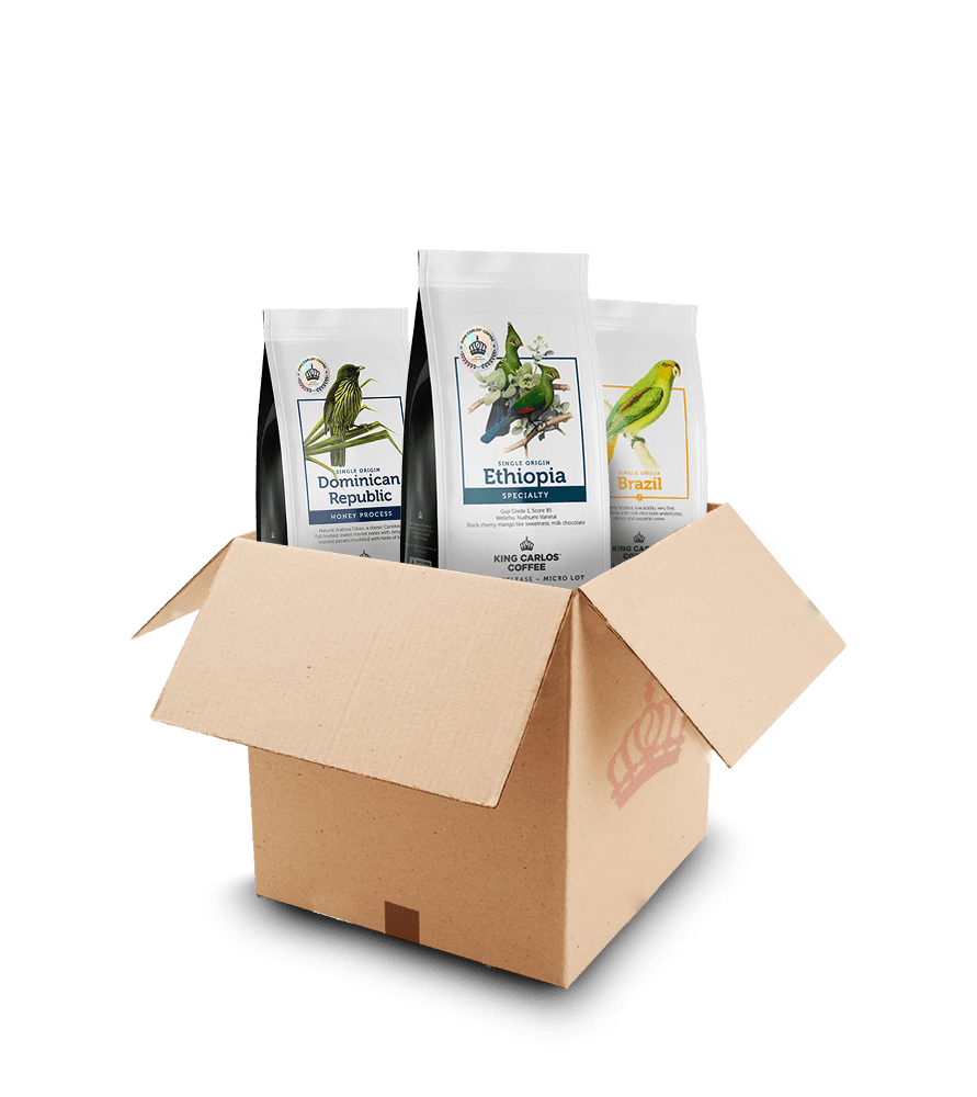 King Carlos Coffee 'ORIGINS OF THE WORLD' COFFEE PACK Coffee Delivered to Your Door  | Award Winning