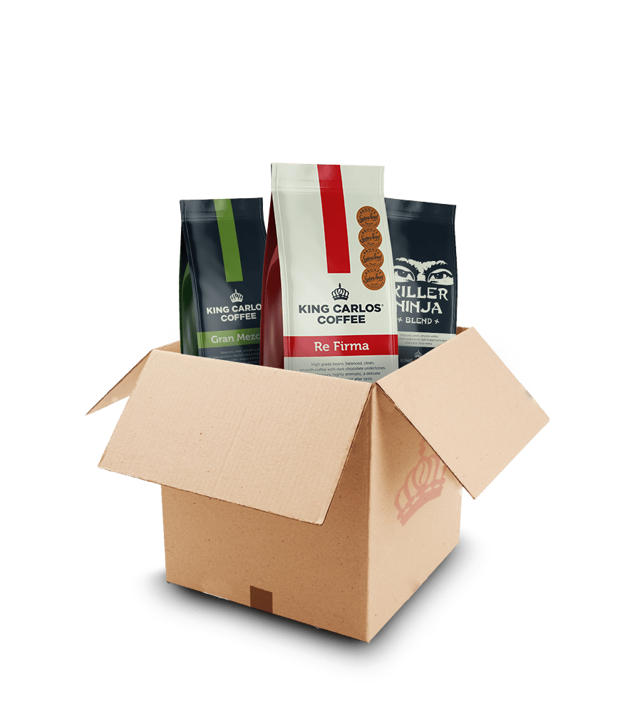 King Carlos Coffee 'BLEND IT' COFFEE PACK Work from Home - Pack of BlendsBuy Coffee Online | Award Winning Roaster